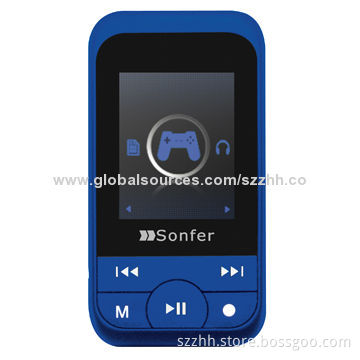 1.8-inch MP4 Player with FM Radio, E-book Reader Functions and FM Recording